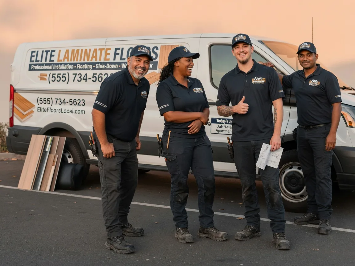 Laminate flooring installation company in Fullerton, NE